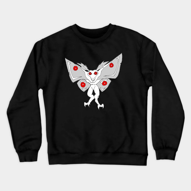 The Eyes of the Mothman Crewneck Sweatshirt by TonyBreeden